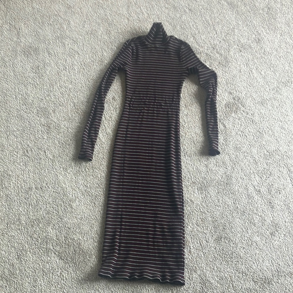 Reformation Body con turtleneck dress